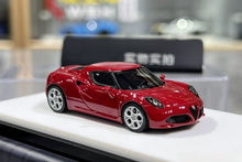 Load image into Gallery viewer, 1:64 CL Red Romeo 4C Coupe Sports Model Diecast Resin Car New Collection
