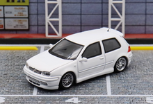 Load image into Gallery viewer, FH 1:64 White VW Golf GTI MK4 Coupe Sports Model Diecast Metal Car New
