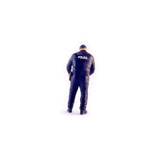 Load image into Gallery viewer, 1:64 Painted Figure Mini Model Miniature Resin Diorama Police Catch Criminal Toy New
