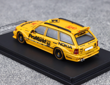 Load image into Gallery viewer, Mortal 1:64 Yellow Taxi S124 MODEII EVO2 Sport Wagon Model Diecast Metal Car
