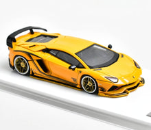 Load image into Gallery viewer, RW 1:64 Yellow Aventador S Racing Sports Model Diecast Metal Car New Collection
