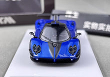 Load image into Gallery viewer, HKM 1:64 Blue Zonda 760 LH Super Racing Sports Model Diecast Metal Car New Collection
