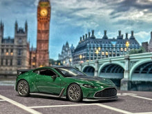 Load image into Gallery viewer, TSC 1:64 Green Carbon VANTAGE V12 Sports Model Diecast Metal Car New Collection
