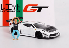 Load image into Gallery viewer, Star 1:64 458 GT LB Figure Super Racing Sports Model Diecast Metal Car New Collection
