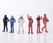Load image into Gallery viewer, 1:64 Painted Figure Model Miniature Resin Diorama Toy Sand Racing Driver Racer

