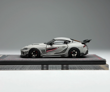 Load image into Gallery viewer, Topart 1:64 Gray Shark Supra A90 Sports Open Model Diecast Metal Car New Collection
