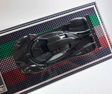 Load image into Gallery viewer, U2 1:64 Black Carbon Zonda 760LH Racing Sports Model Diecast Resin Car New
