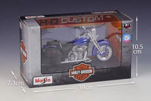 Load image into Gallery viewer, Maisto 1:18 1999 FLSTS Heritage Softail Springer Model Metal Motorcycle
