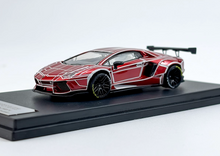 Load image into Gallery viewer, King 1:64 Luminous Red Aventador LP700 LBWK Sport Model Diecast Metal Car New Collection
