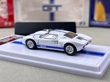 Load image into Gallery viewer, FY 1:64 White GT40 MK1 MK2 Coupe Racing Sports Model Diecast Metal Car New Collection
