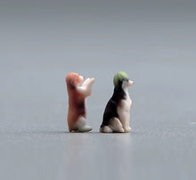 Load image into Gallery viewer, 1:64 Painted Figure Model Miniature Resin Diorama Toy Sand Puppy Dog Pet Beagle
