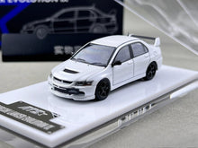 Load image into Gallery viewer, ATS 1:64 JDM White Lancer Evolution EVO IX 9 Sport Model Diecast Metal Car New Collection

