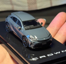 Load image into Gallery viewer, HJ64 1:64 Gray Crown 2.5L Hybrid Sports Model Diecast Metal Car New Collection
