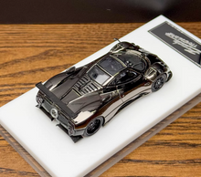 Load image into Gallery viewer, HH 1:64 Plating Black Zonda Tricolore Sports Model Diecast Metal Car New Collection
