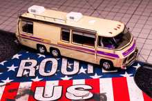 Load image into Gallery viewer, MK 1:64 Yellow HEC GMC Motor Home Road Trip RV Van Model Diecast Resin Car New Collection
