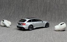 Load image into Gallery viewer, Masdi 1:64 Silver RS6 Avant Wagon Sports Model Diecast Metal Car New Collection
