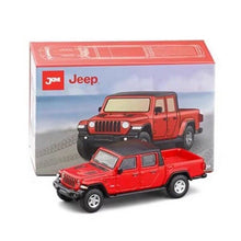 Load image into Gallery viewer, JKM 1:64 Red Jeep Rubicon Gladiator Pick Up 4x4 2020 SUV Model Toy Metal Car
