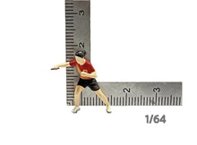 Load image into Gallery viewer, 1:64 Painted Figure Mini Model Miniature Resin Diorama Pingpong Table tennis Set
