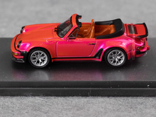 Load image into Gallery viewer, RM 1:64 Pink Singer 930 Turbo Study Convertible Model Diecast Metal Car New Collection
