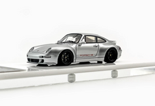 Load image into Gallery viewer, MY64 1:64 Silver Gnuther Werks 911 400R Sports Model Diecast Resin Car New Collection
