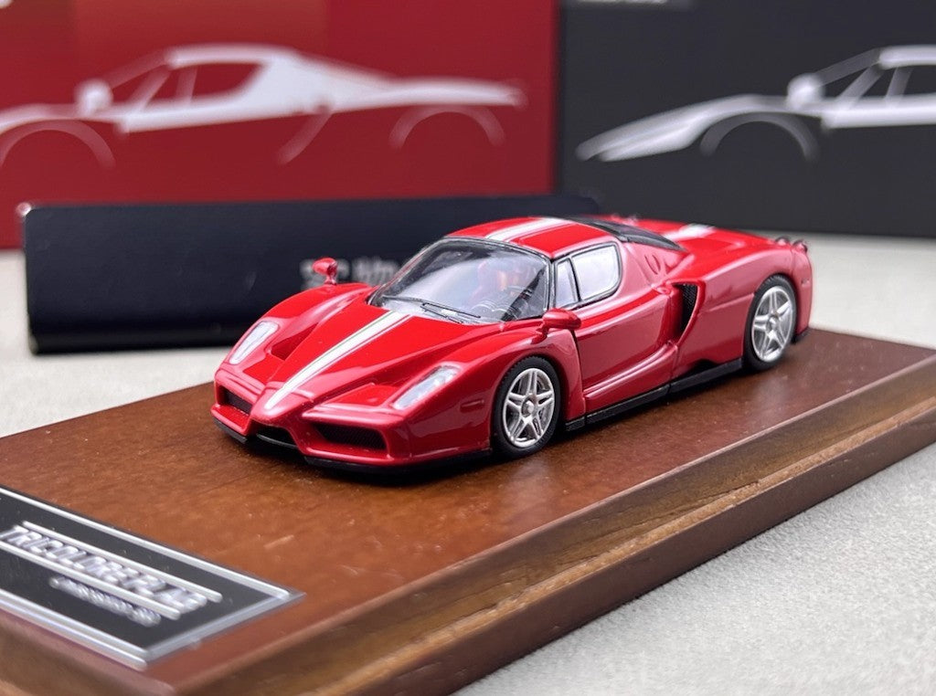 FY 1:64 Red Enzo Racing Sports Model Diecast Metal Car New Collection