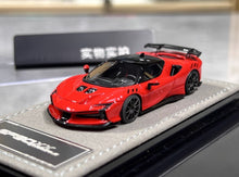 Load image into Gallery viewer, HH 1:64 Red SF90 XX Stradale Sports Model Diecast Resin Car BN
