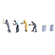 Load image into Gallery viewer, 1:64 Painted Figure Mini Model Miniature Resin Diorama Repair Polish Man Garage
