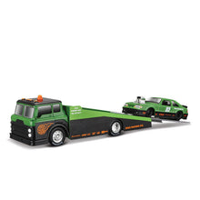 Load image into Gallery viewer, Maisto 1:64 Ramp Trailer Truck 1993 Ford SVT Cobra Model Toy Metal Car BN
