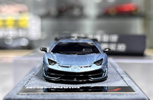 Load image into Gallery viewer, 1:64 GradePro Cyan SVJ LP770-4 Aventador Sports Model Diecast Resin Car New Collection
