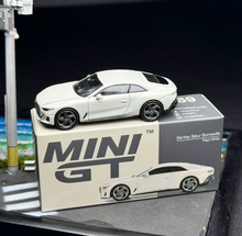 Load image into Gallery viewer, Minigt 1:64 White Batur Bonneville Coupe Sports Model Diecast Metal Car New Collection
