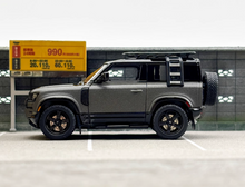 Load image into Gallery viewer, ARBox 1:64 Gray 2023 Defender 90 V8 SUV ORV Sports Model Diecast Metal Car New Collection
