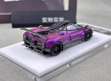 Load image into Gallery viewer, HKM 1:64 Purple Zonda 760 LH Super Racing Sports Model Diecast Metal Car New Collection
