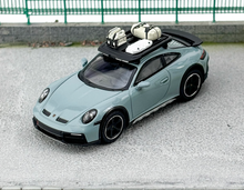 Load image into Gallery viewer, MINIGT 1:64 Gray 911 Dakar Shade Sports Model Diecast Metal Car 780 New Collection
