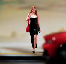 Load image into Gallery viewer, 1:64 Painted Figure Model Miniature Resin Diorama Sand Lady Sexy Girl Walking Collection
