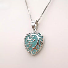 Load image into Gallery viewer, Nature Jade Love Pendant Necklace Gift Jewelry charm Blessing Adore Jewelry e
