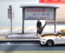Load image into Gallery viewer, 1:64 Painted Figure Model Miniature Resin Diorama Toy Sand Guitar Man Musician
