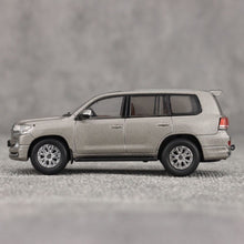 Load image into Gallery viewer, GCD 1:64 Gray Land Cruiser LC200 GXR V6 SUV ORV Model Diecast Metal Car New Collection
