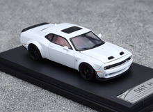 Load image into Gallery viewer, SH 1:64 White Challenger SRT Muscle Hellcat Sport Model Diecast Metal Car New Collection
