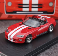 Load image into Gallery viewer, GFCC 1:64 HEC Red 1993 Viper Roadster Convertible Model Diecast Metal Car New Collection
