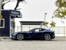 Load image into Gallery viewer, BBR 1:64 Blue 812 Competitizone Racing Sports Model Diecast Metal Car New Collection
