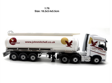 Load image into Gallery viewer, OXFORD 1:76 Volvo FH4 Tanker Tank Truck Model Diecast Metal Car New
