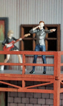 Load image into Gallery viewer, 1:64 Painted Figure Mini Model Toy Miniature Car Scenes Resin Man Singer Singing
