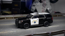 Load image into Gallery viewer, 1:64 596 Black CHP California Highway Police Tahoe Model Diecast Metal Car New Collection
