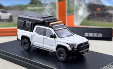 Load image into Gallery viewer, GCD 1:64 White 4 Runner Tundra Pickup Camper Model Diecast Metal Car New Collection
