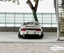 Load image into Gallery viewer, MT 1:64 Pearl White Silvia S13 180SX Rocket Bunny Model Diecast Metal Car New Collection
