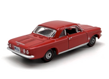 Load image into Gallery viewer, 1:87 Red 1963 Corvair Coupe Sports Racing Classic Model Diecast Metal Car
