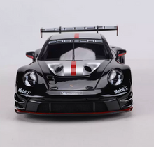 Load image into Gallery viewer, Bburago 1:24 Black Silver 911 GT3 R Sports Open Model Diecast Metal Car New Collection
