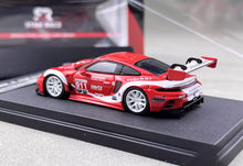Load image into Gallery viewer, SR 1:64 Red 911 GT3 R Racing Sports Model Diecast Metal Car New Collection
