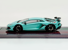 Load image into Gallery viewer, U2 1:64 Blue Novitec Aventador SVJ LP770 Sports Model Diecast Resin Car New Collection
