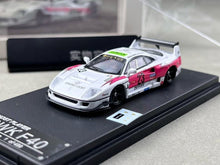 Load image into Gallery viewer, GP 1:64 Pink White F40 #23 LBWK Racing Sports Model Diecast Metal Car New Collection
